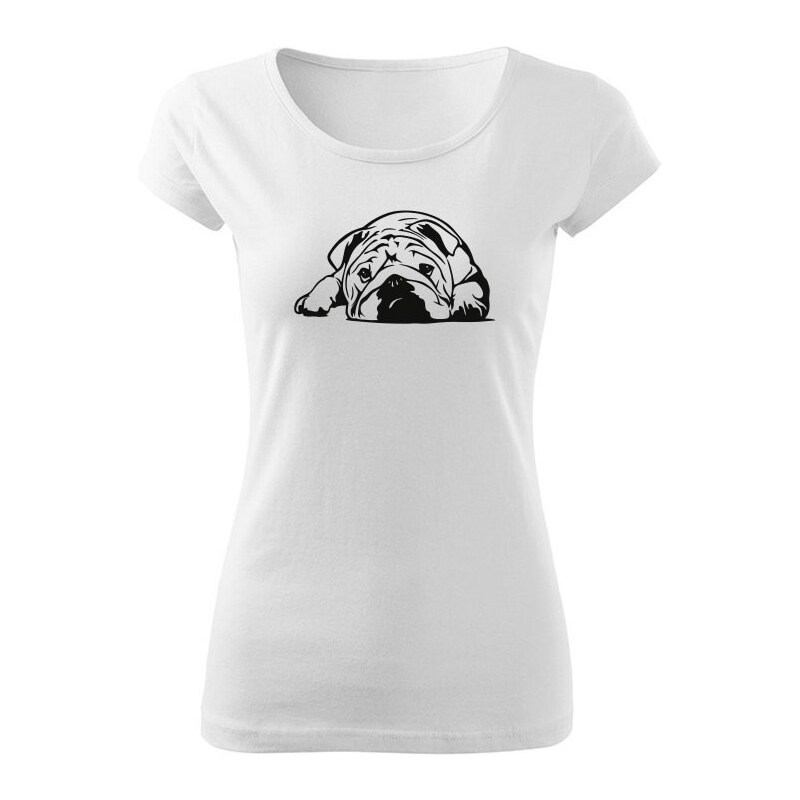 T-ričko Bouledogue Anglais dámske tričko 13828953