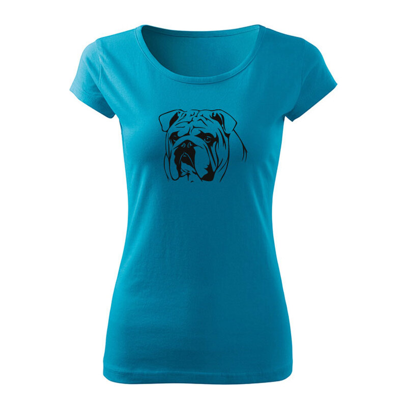 T-ričko Anglický buldog dámske tričko 15912200