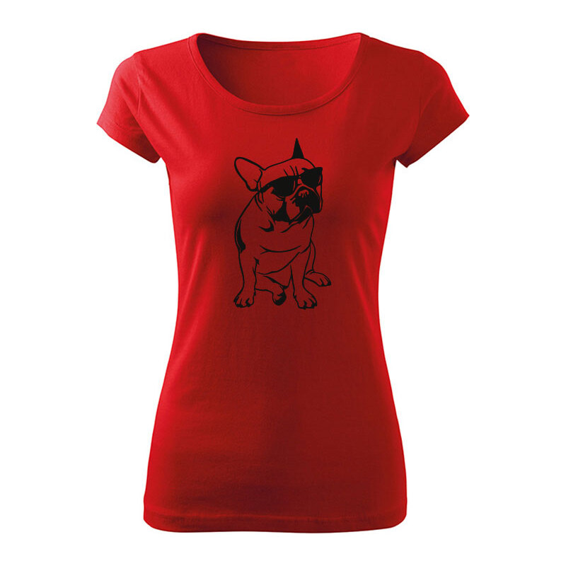 T-ričko Bouledogue Ray Ban dámske tričko 15912543