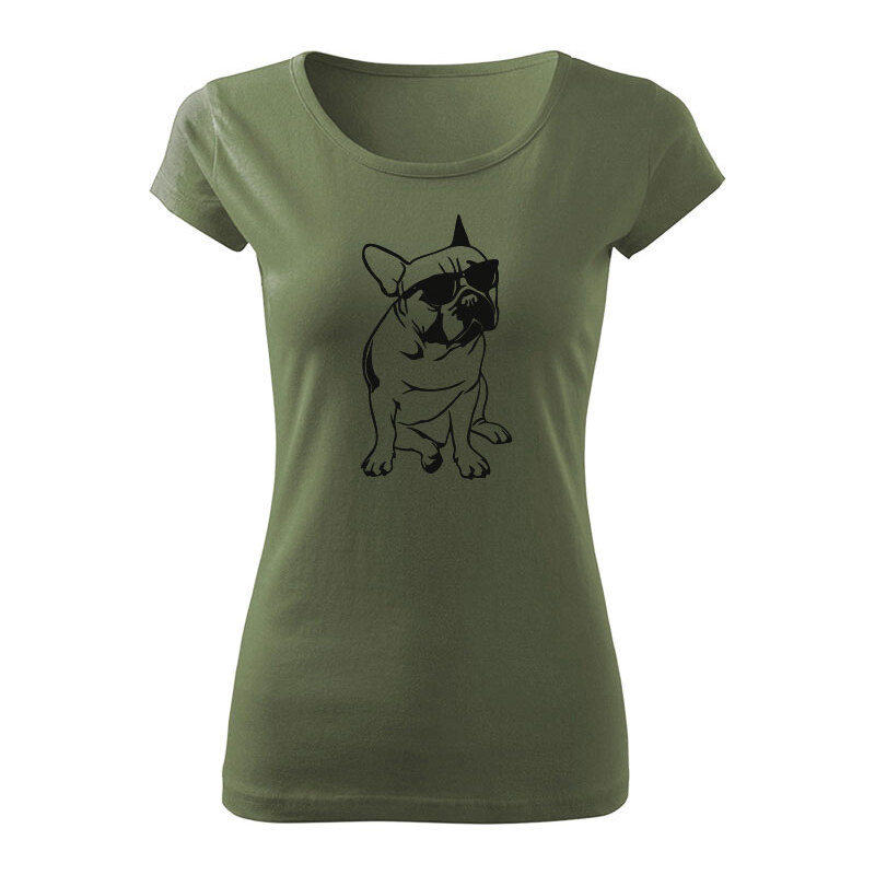 T-ričko Bouledogue Ray Ban dámske tričko 15912538