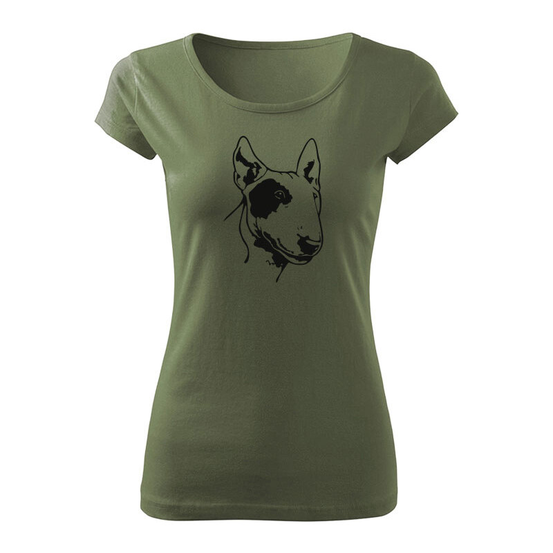 T-ričko Bull Terrier dámske tričko 15912546