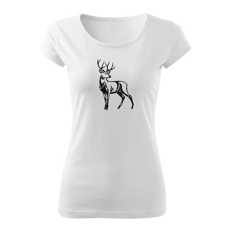 T-ričko Deer Draw dámske tričko