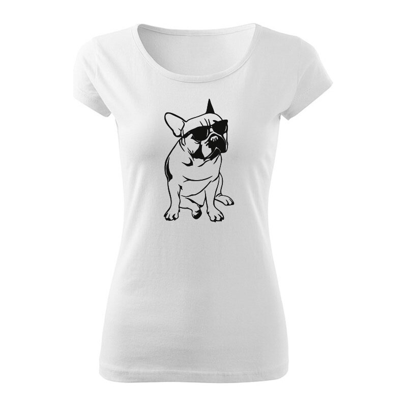 T-ričko Bouledogue Ray Ban dámske tričko 15912536