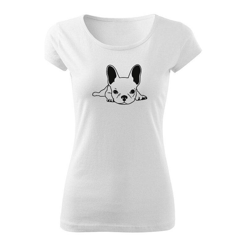 T-ričko Francúzsky Buldoček dámske tričko 15914131