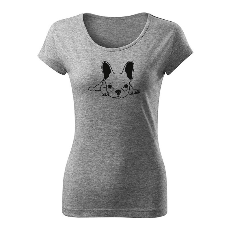 T-ričko Francúzsky Buldoček dámske tričko 15914132