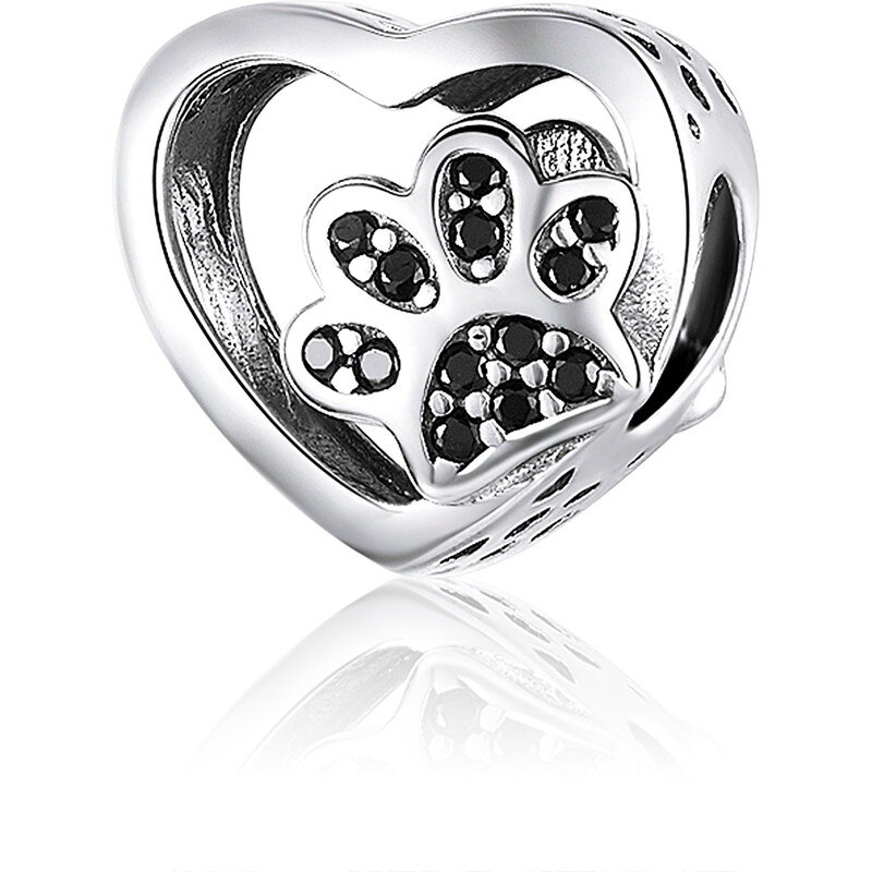 Emporial strieborný prívesok Milovaná packa labka-BK 24464446