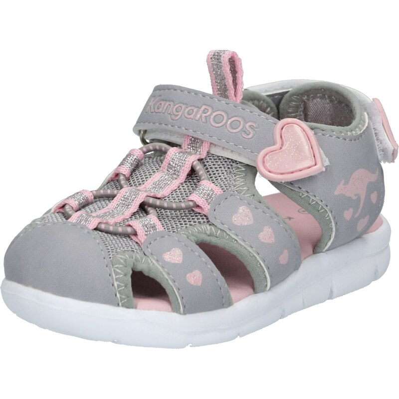 KangaROOS Sandále sivá / ružová 67619222