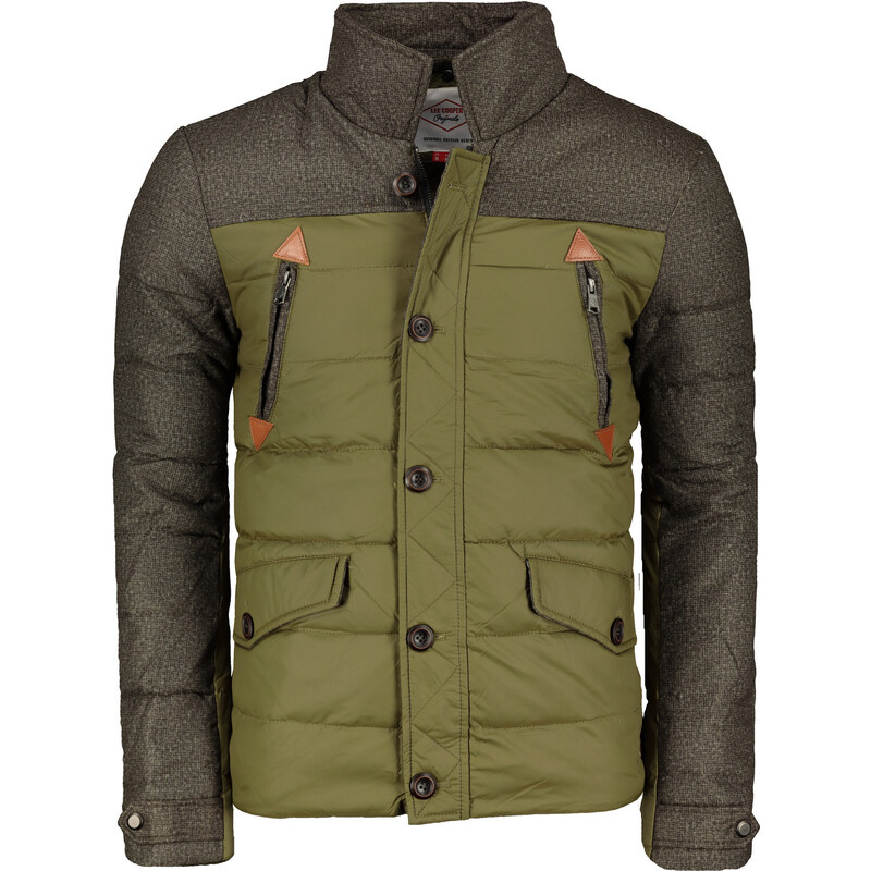 Lee Cooper Contrast Zip Down Jacket Mens GLAMI.sk