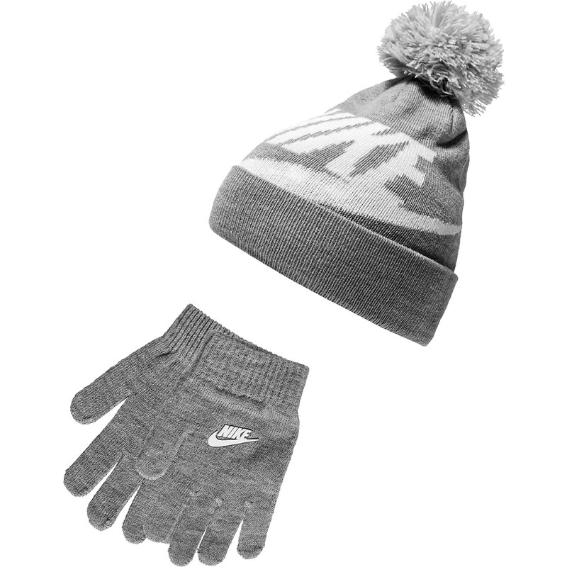 Nike Sportswear Set sivá melírovaná / biela 54222857