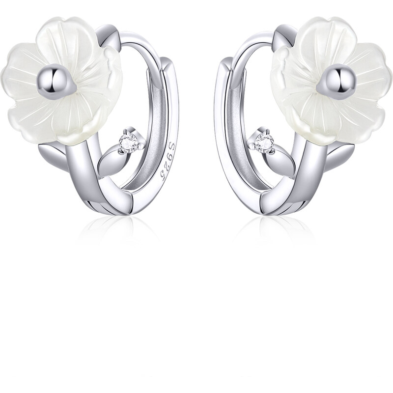 Olivie Strieborné náušnice JAPONEČKA 5840 31618958