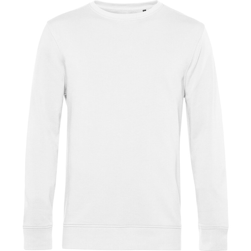 Pánska mikina B&C Collection Organic Crew