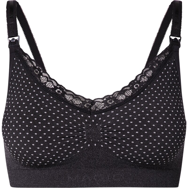 MAGIC Bodyfashion Podprsenka na dojčenie Dots čierna 65043838