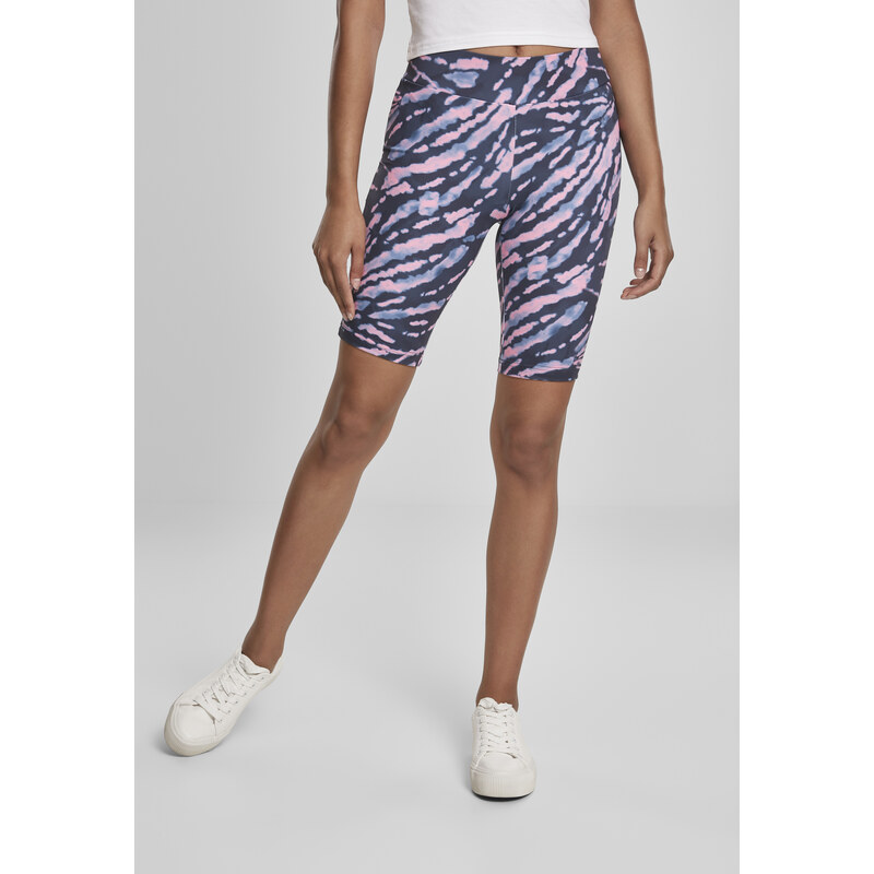 Urban Classics Womens cycling shorts with darkshadow/pink tie 50500868