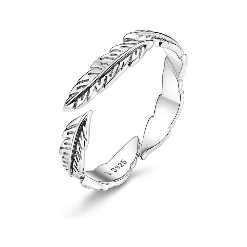 Emporial Royal Fashion nastaviteľný prsteň Lístky 41542643