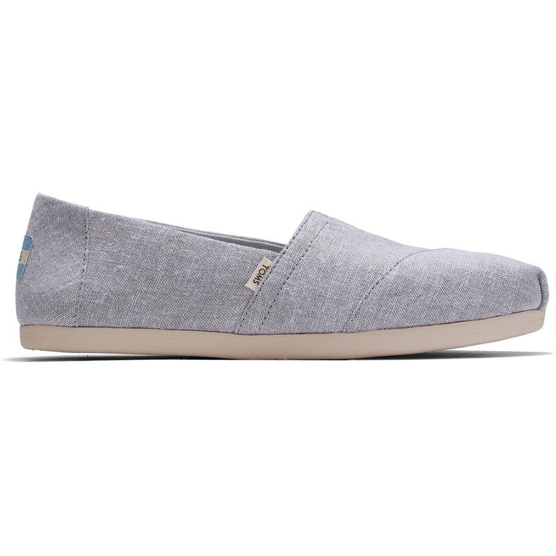 Toms Drizzle Grey Slub Chambray Womens Classics 65395597