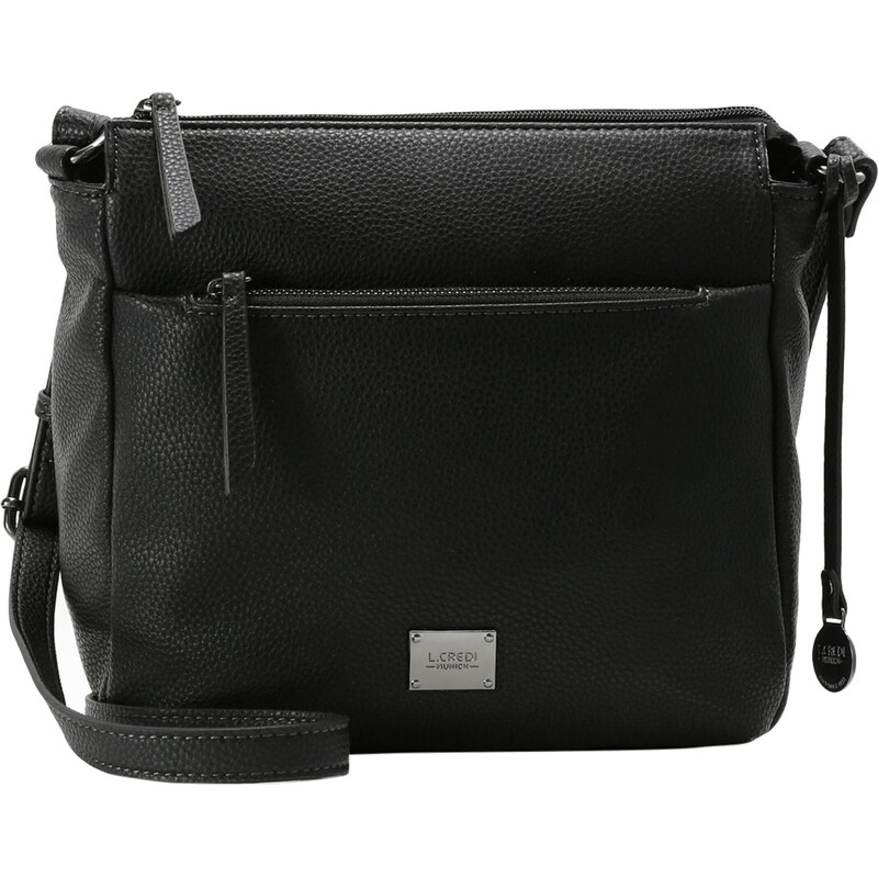 L.CREDI Taška cez rameno Budapest čierna 61943174