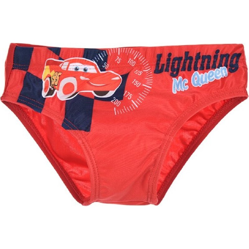 CARS Autá - chlapčenské červené plavky s McQeenem 16365794