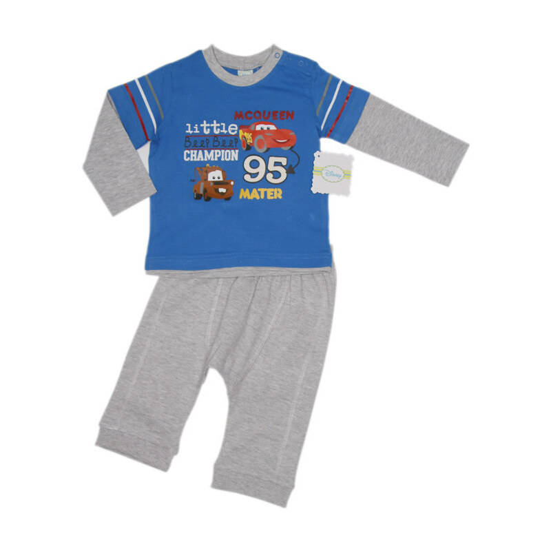 Cars - sivomodrá chlapčenská baby súprava 16365844