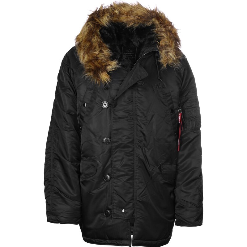 ALPHA INDUSTRIES Zimná parka N3B čierna 66608541