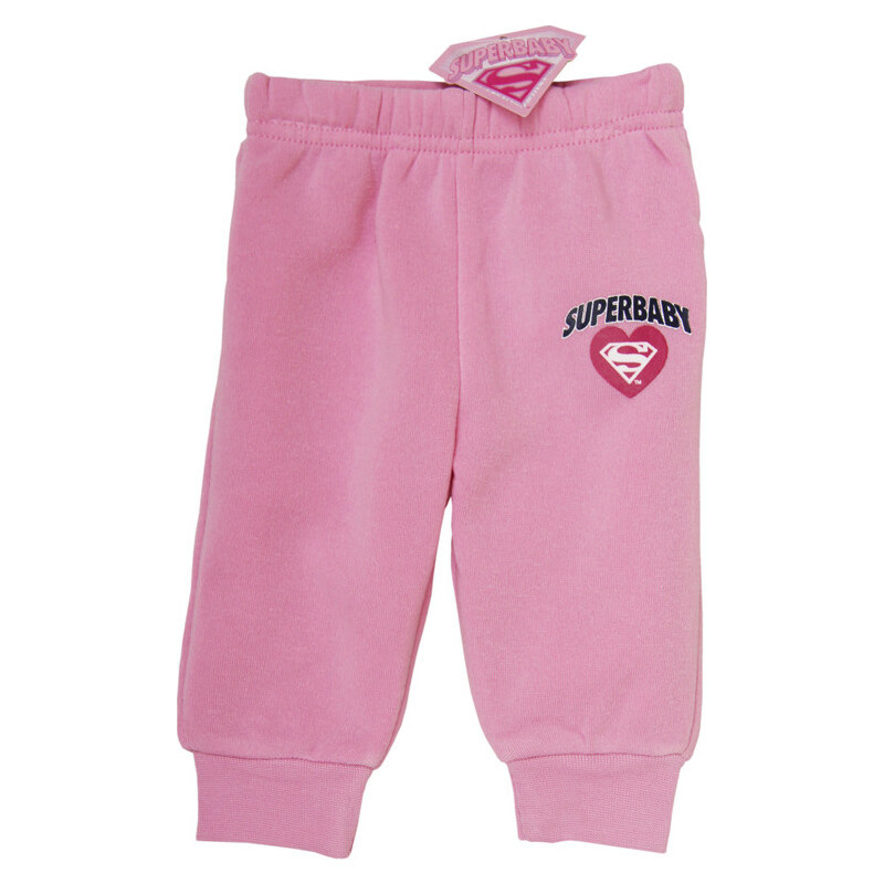 BASIC Super Baby ružové dievčenské tepláky 16376114