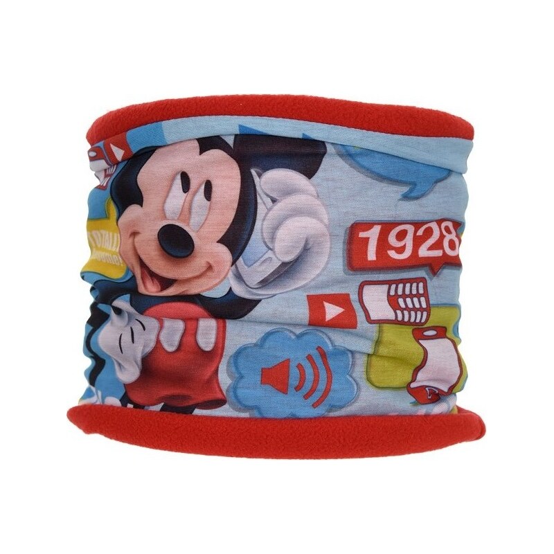 DISNEY Mickey Mouse červený chlapčenský nákrčník 33970565