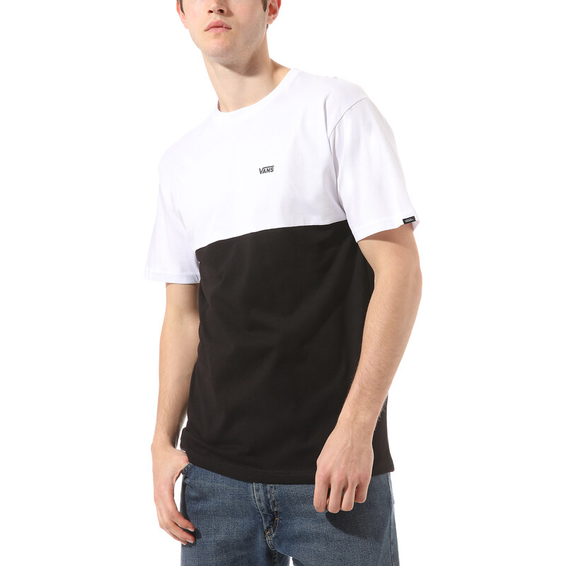 Vans MN COLORBLOCK TEE Black/White 16377757