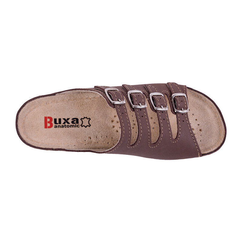 BUXA Zdravotná obuv BZ220 - Tmavý Nubuk