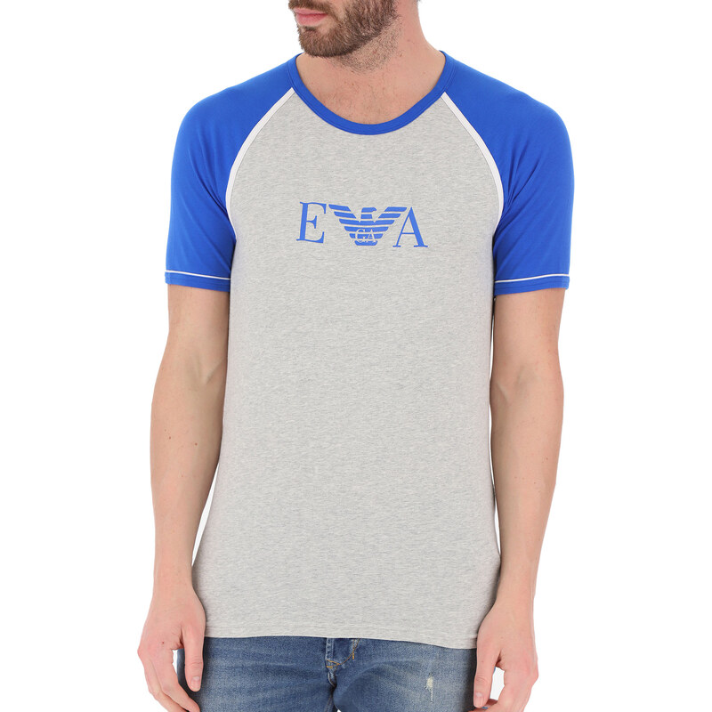 Pánske tričko 110811 0P529 00048 sivomodrá - Emporio Armani 26094802