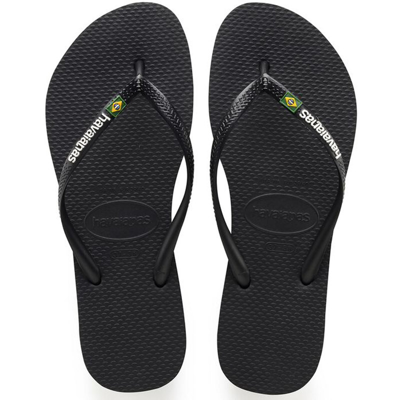Havaianas SLIM BRASIL LOGO BLACK EUR 35-36 67290045