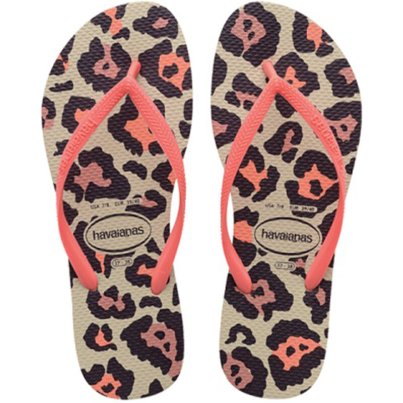 Havaianas HAV. SLIM ANIMALS BEIGE/CORAL NEW EUR 35-36 67732001