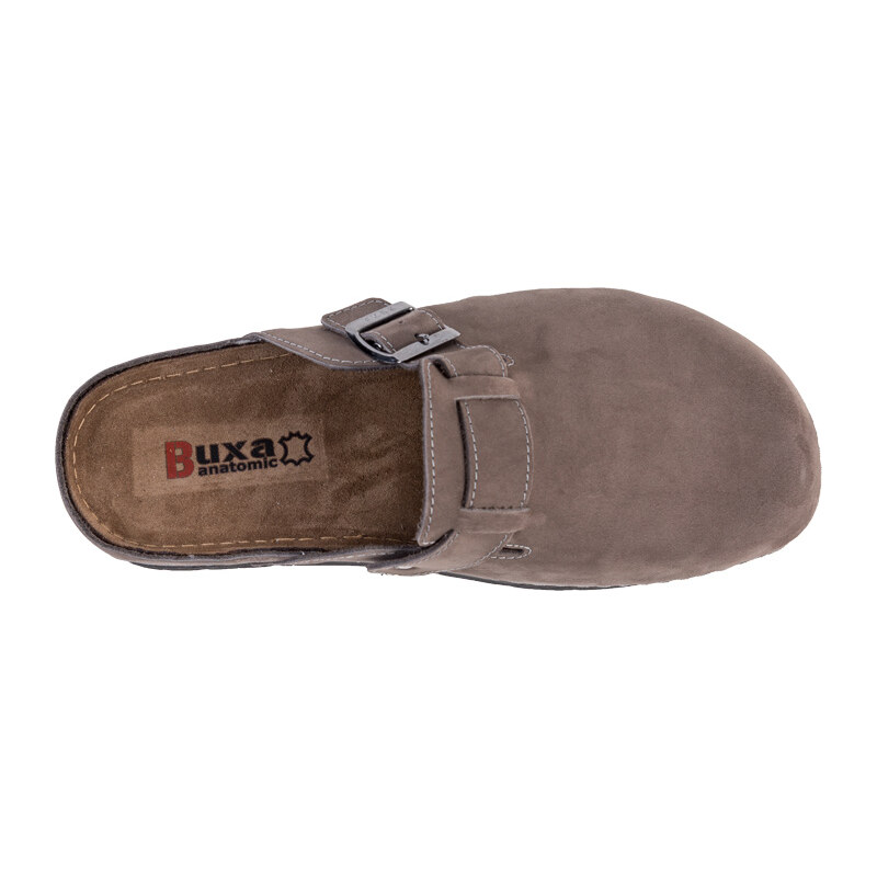 BUXA Pánska Zdravotná obuv BZ420 - Sivý Nubuk