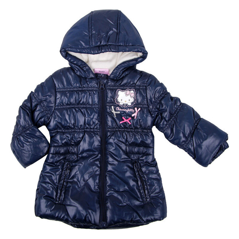 DISNEY Charmmy Kitty dievčenská prešívaná modrá bunda 16470405