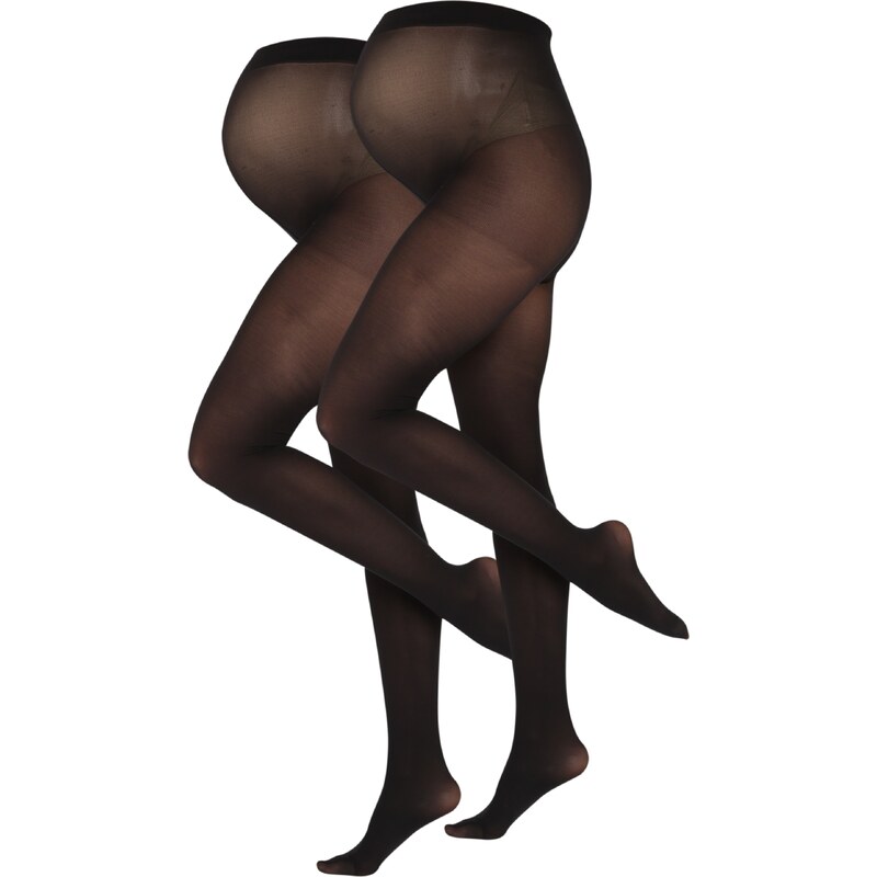 MAMALICIOUS Jemné pančuchy čierna 17127865