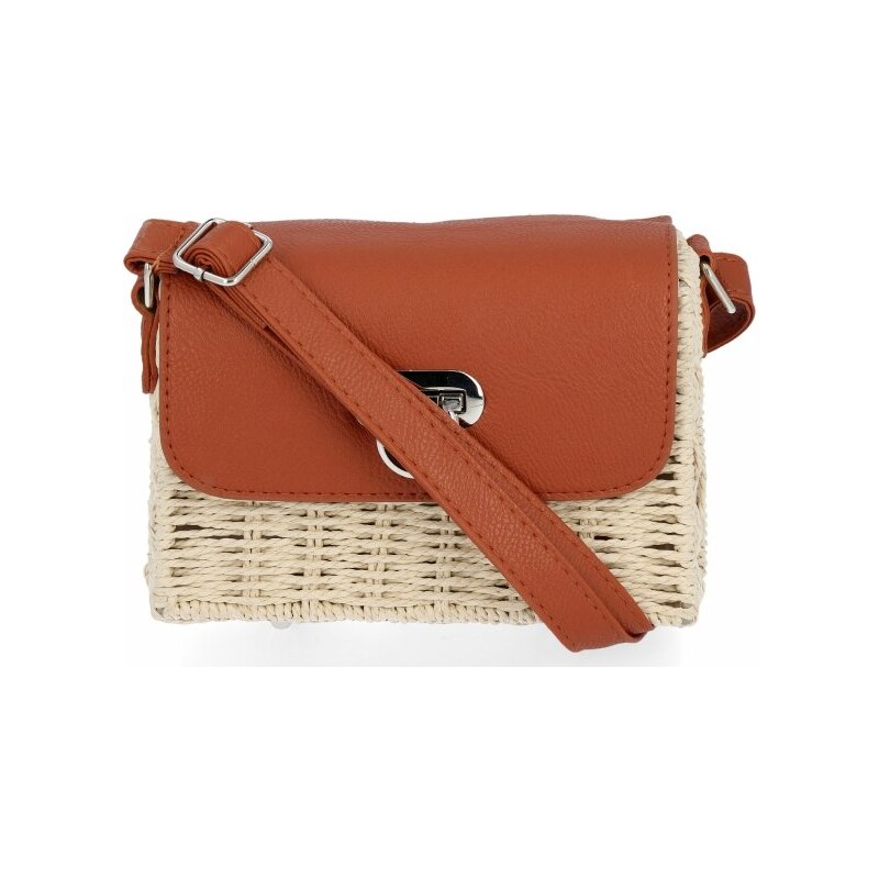 Dámska kabelka listonoška David Jones svetlo béžová YQ-29 27612867