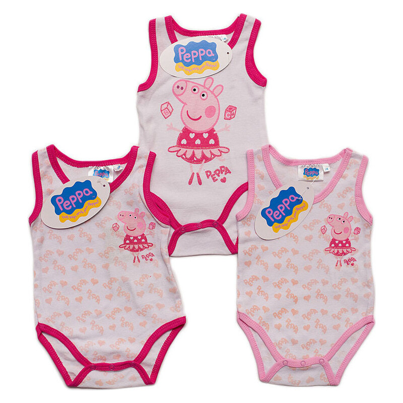 Peppa Pig 3-dielny dievčenský set Prasiatko Pepa 16491925