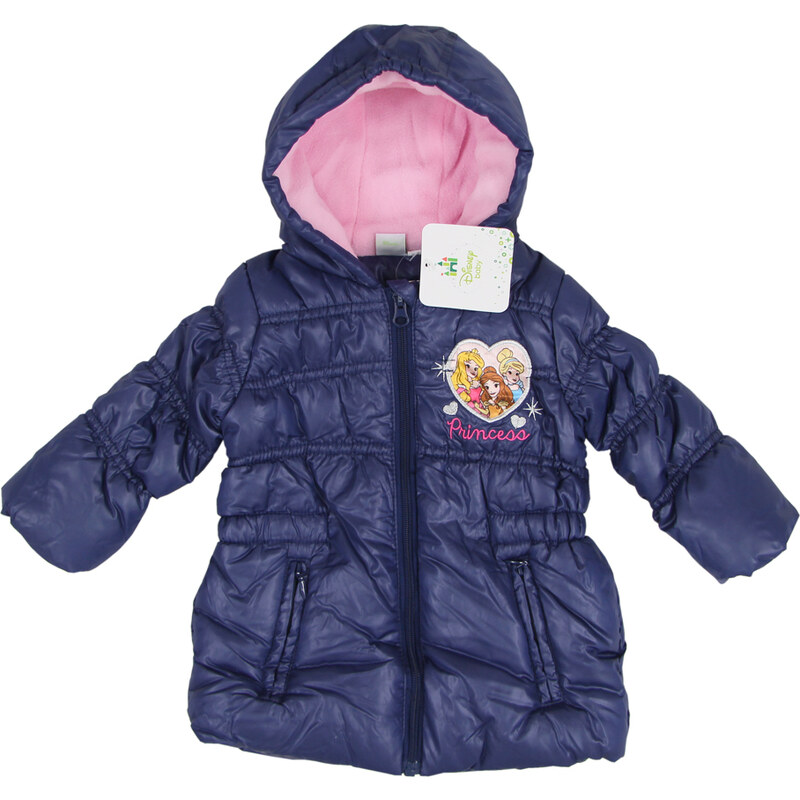 Disney Princesses dievčenská modrá bunda 16548482