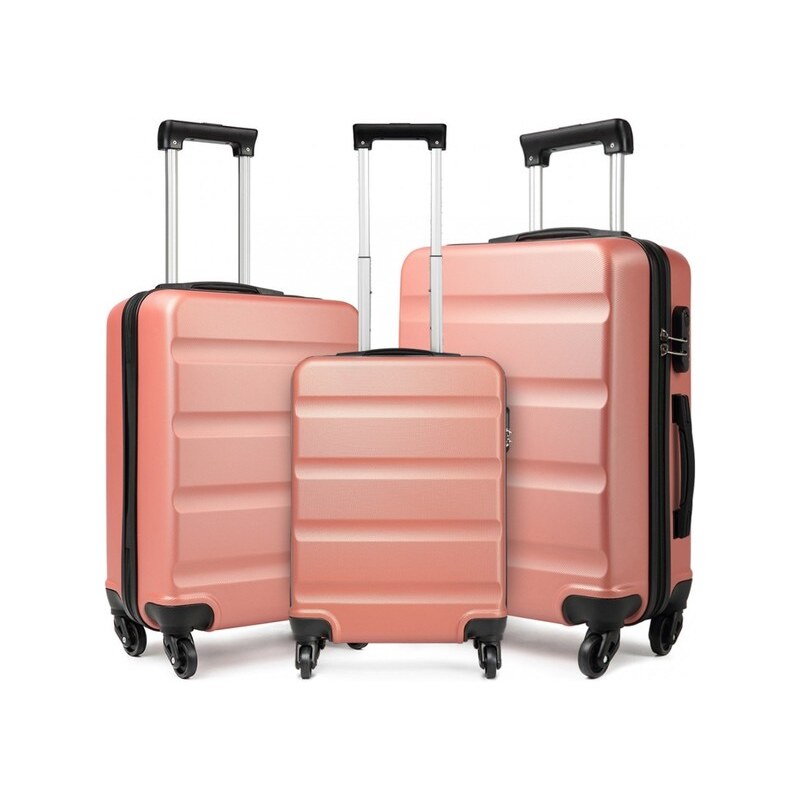 Set kufrov - rodinný set na cesty KONO, telový 33628629