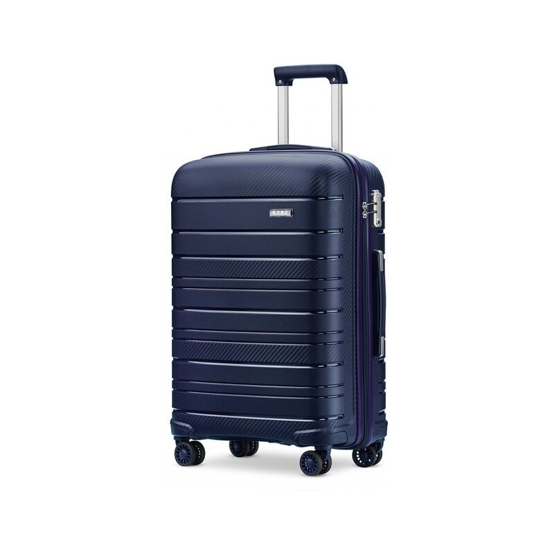 Kufor - KONO malý matný so zámkom, tmavomodrý 16555662