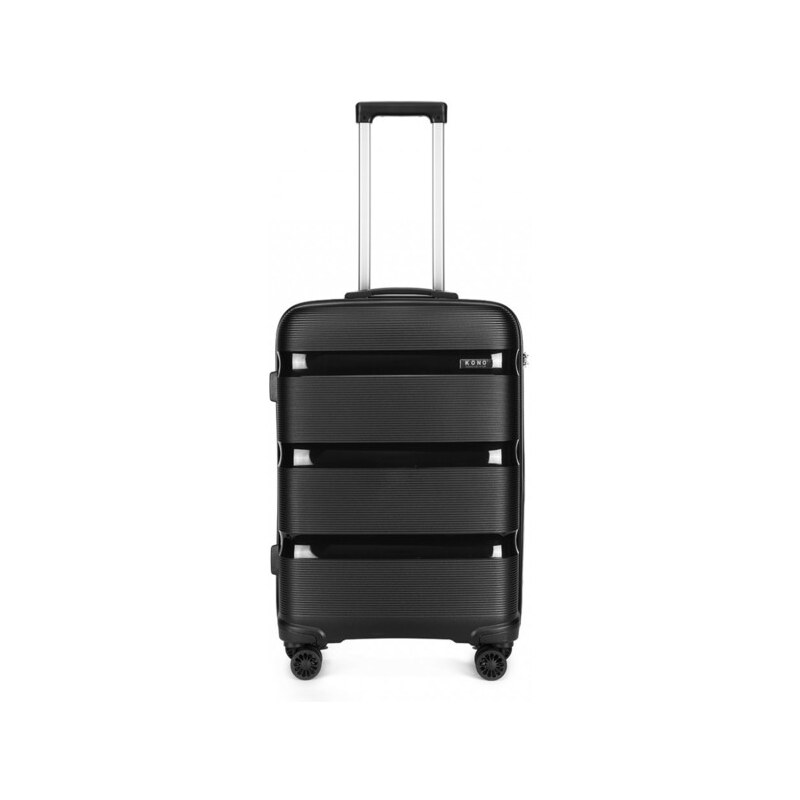 Kufor - KONO pastelový stredný na cesty, čierny 16555674