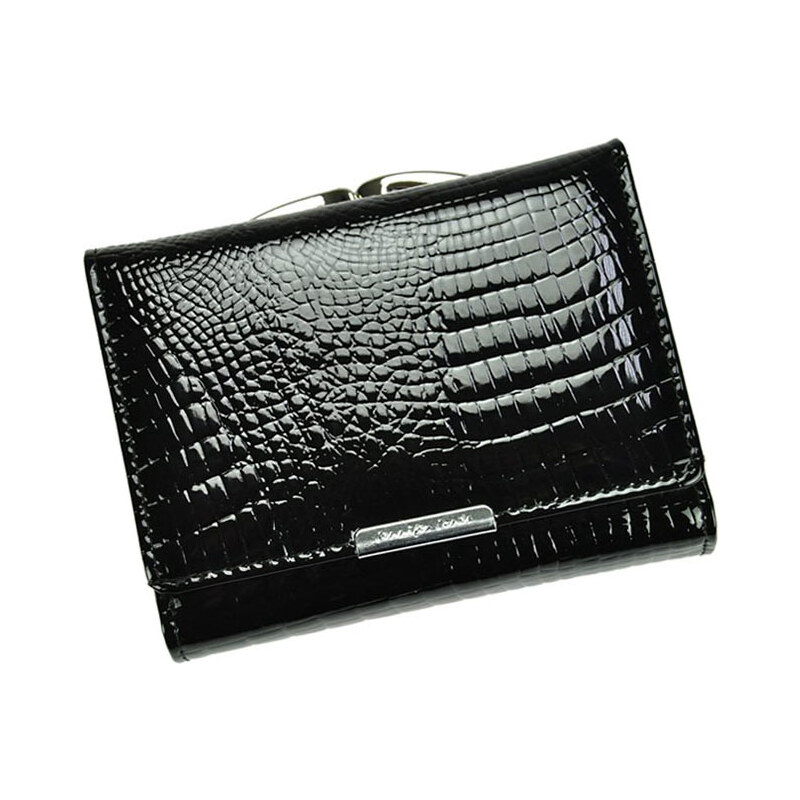 Jennifer Jones čierna kožená peňaženka 5243 50069751