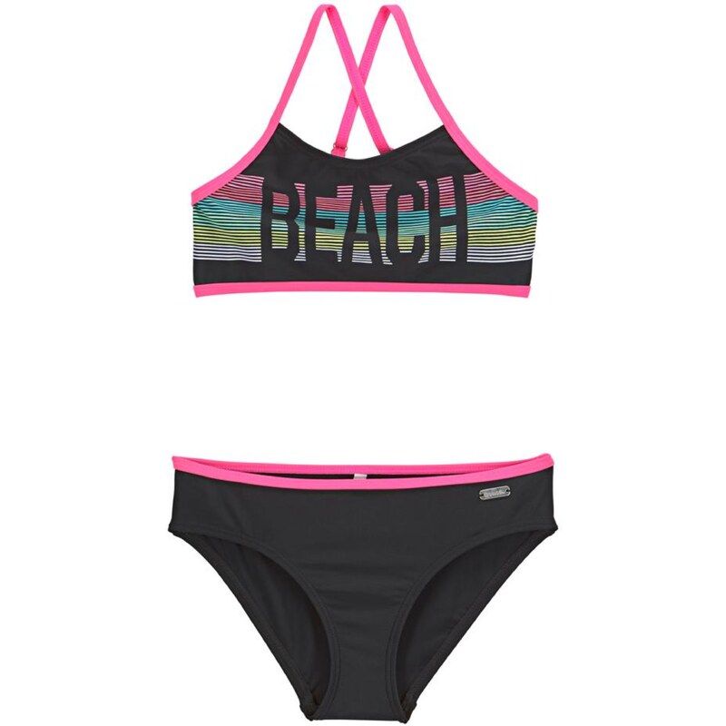 BENCH Bikiny svetlomodrá / žltá / ružová / čierna 54222349