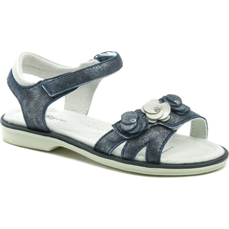 Wojtylko 3S2420 modré dievčenské sandálky 17375382
