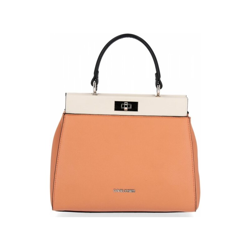 Dámska kabelka listonoška David Jones koralová 6310-1 27612912