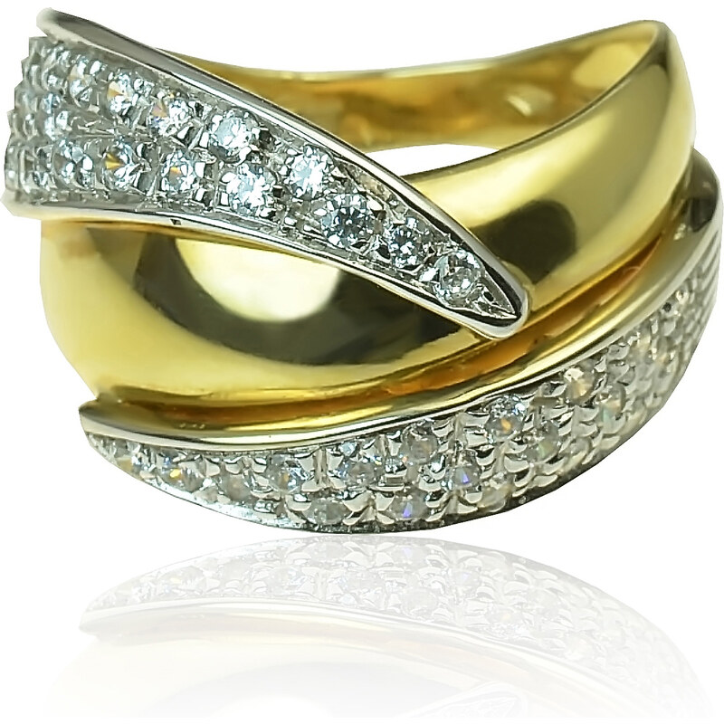 GOLDIE Zlatý prsteň Ceclilia LRG056.GMB