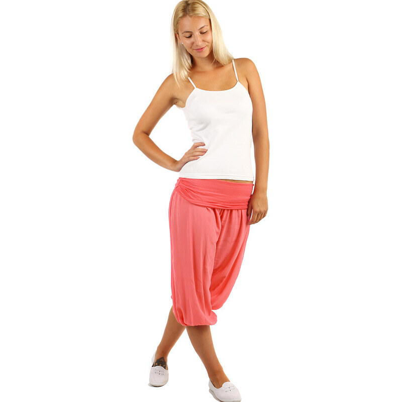 TopMode Trojštvrťové háremové nohavice 31809093