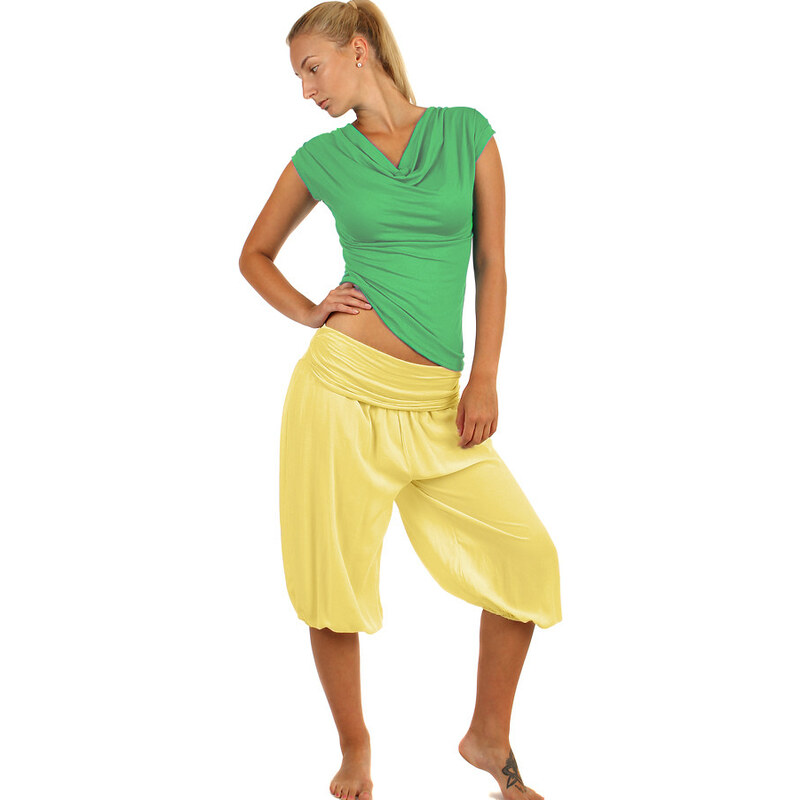 TopMode Trojštvrťové háremové nohavice 31809092