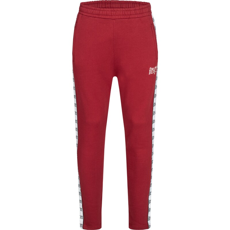 Benlee Športové nohavice Sutherland červená / biela 62563197