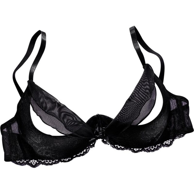 PETITE FLEUR GOLD Podprsenka čierna 67163560