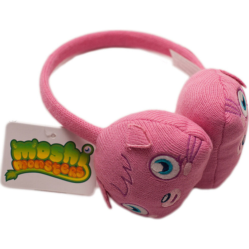 BASIC Moshi Monsters ružové slúchadlá 16748671