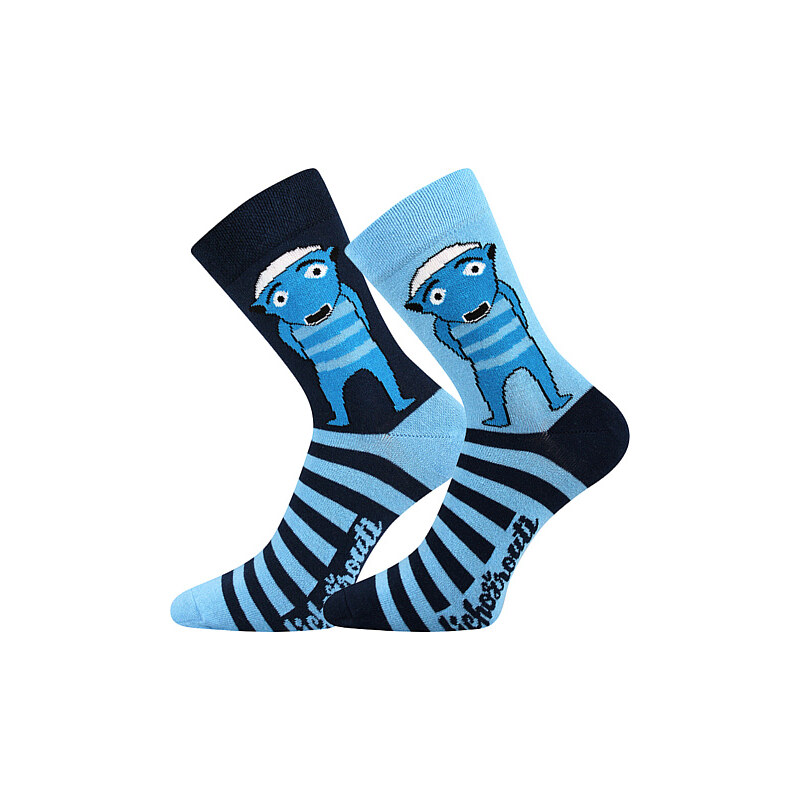 Boma LI00 pánske farebné ponožky k filmu Lichožrouti - vzor HIHLÍK Mix 63131992